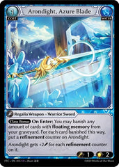 Arondight, Azure Blade - 015 - Super Rare - Fractured Crown