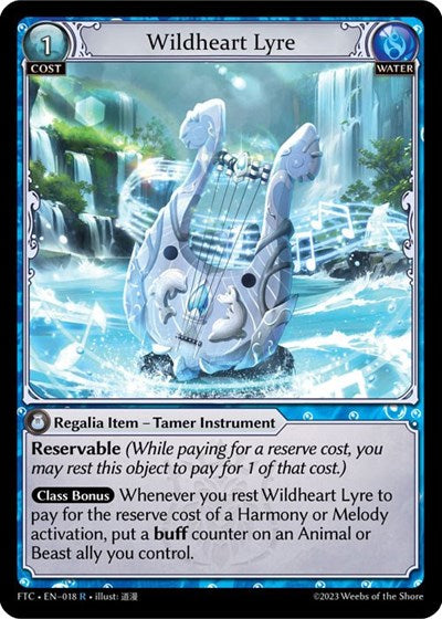 Wildheart Lyre - 018 - Rare - Fractured Crown
