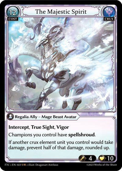 The Majestic Spirit - 023 - Ultra Rare - Fractured Crown