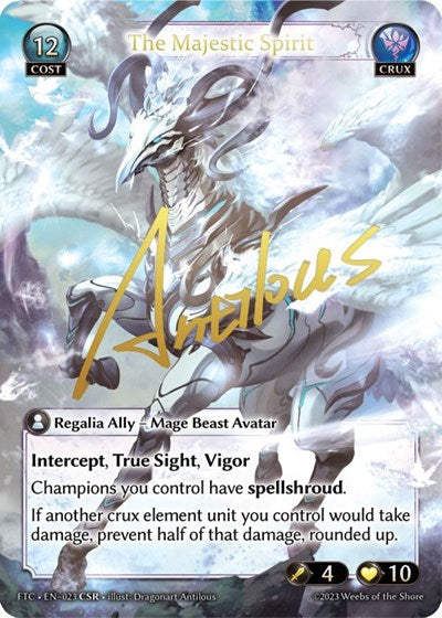 The Majestic Spirit - 023 - Collector Super Rare - Fractured Crown
