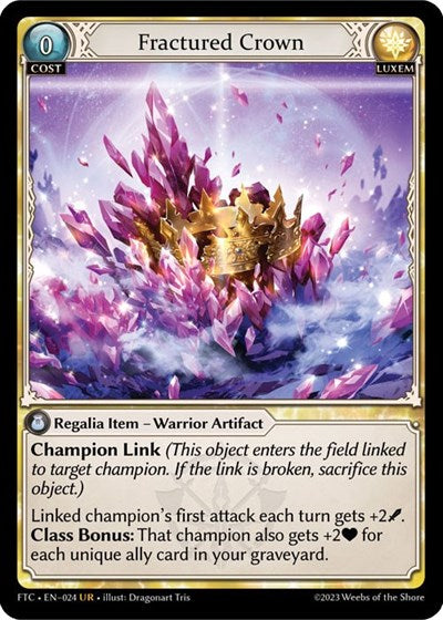 Fractured Crown - 024 - Ultra Rare - Fractured Crown