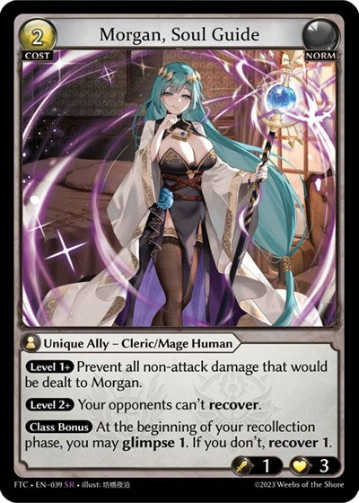Morgan, Soul Guide - 039 - Super Rare - Fractured Crown