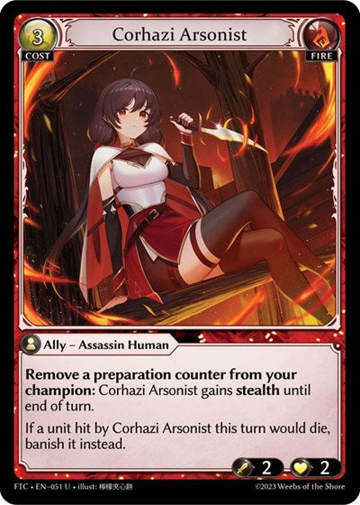 Corhazi Arsonist - 051 - Uncommon - Fractured Crown