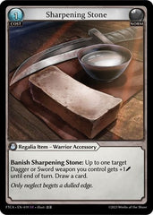 Sharpening Stone - 019 - Super Rare - Fractured Crown