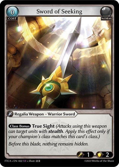 Sword of Seeking - 022 - Super Rare - Fractured Crown