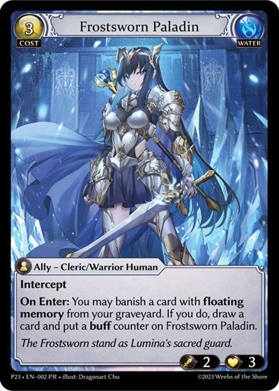 Frostsworn Paladin - 002 - Promo - Promotional Cards