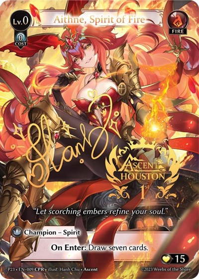 Aithne, Spirit of Fire (CPR) - 009 - Collector Promo - Promotional Cards