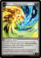 Prismatic Spirit - 011 - Promo - Promotional Cards