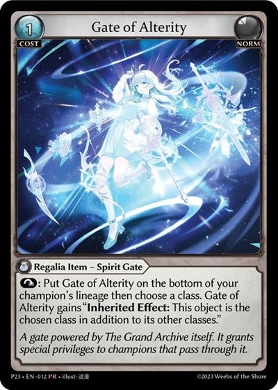 Gate of Alterity - 012 - Promo - Promotional Cards