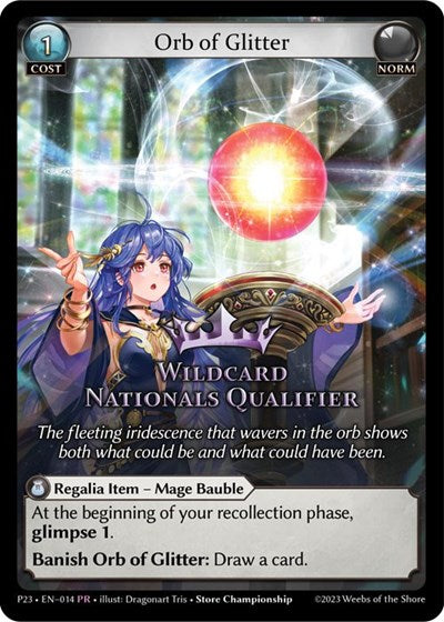 Orb of Glitter - 014 - Promo - Promotional Cards