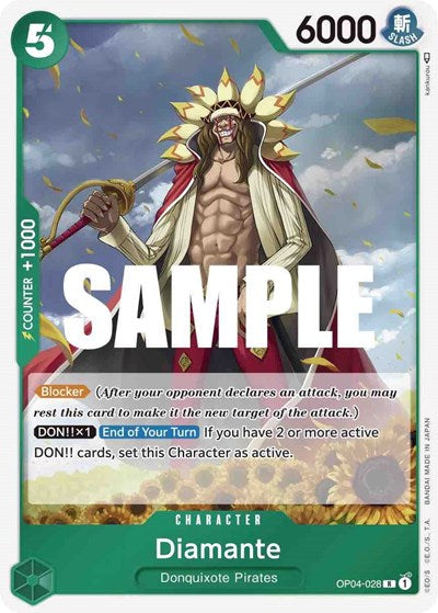 Diamante - OP04-028 - Rare - Kingdoms of Intrigue