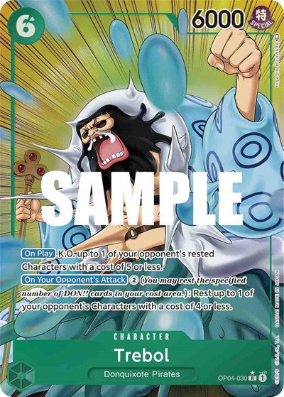 Trebol - OP04-030 - Rare (Alternate Art) - Kingdoms of Intrigue