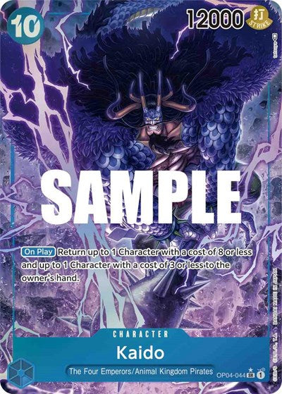 Kaido - OP04-044 - Super Rare (Alternate Art) - Kingdoms of Intrigue