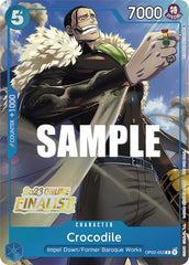 Crocodile (Online Regional 2023) [Finalist] - OP02-053 - Promo - One Piece Promotion Cards