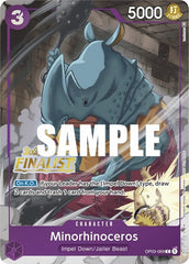 Minorhinoceros (Online Regional 2023) [Finalist] - OP03-069 - Promo - One Piece Promotion Cards