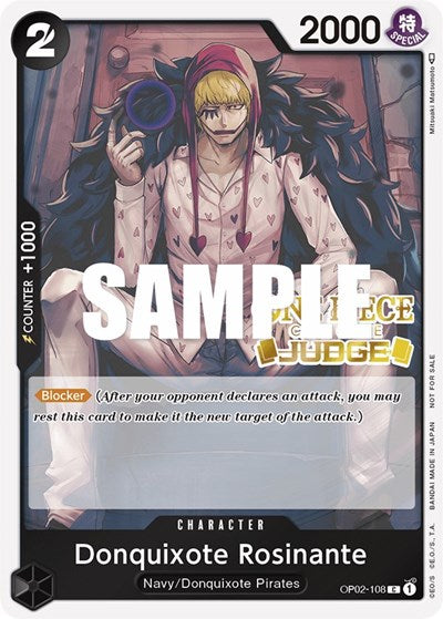 Donquixote Rosinante (Judge Pack Vol. 2) - OP02-108 - Promo - One Piece Promotion Cards
