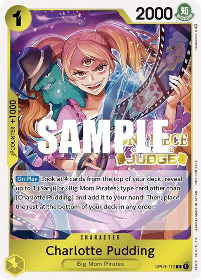 Charlotte Pudding (Judge Pack Vol. 2) - OP03-112 - Promo - One Piece Promotion Cards