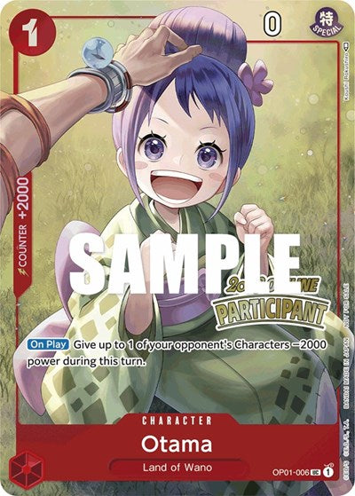 Otama (Offline Regional 2023) [Participant] - OP01-006 - Promo - One Piece Promotion Cards