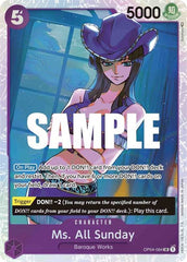 Ms. All Sunday - OP04-064 - Super Rare - Kingdoms of Intrigue