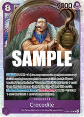 Crocodile - OP04-060 - Super Rare - Kingdoms of Intrigue