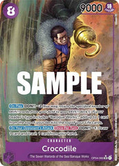 Crocodile - OP04-060 - Super Rare (Alternate Art) - Kingdoms of Intrigue