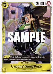 Capone"Gang"Bege - OP04-100 - Rare - Kingdoms of Intrigue