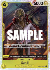 Sanji - OP04-104 - Super Rare - Kingdoms of Intrigue