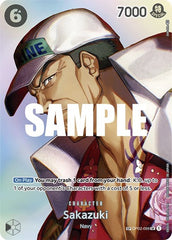 Sakazuki - OP02-099 - Super Rare (Special Alternate Art) - Kingdoms of Intrigue