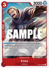 Koza - OP04-006 - Uncommon - Kingdoms of Intrigue