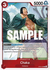 Chaka - OP04-008 - Rare - Kingdoms of Intrigue