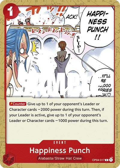 Happiness Punch - OP04-017 - Common - Kingdoms of Intrigue
