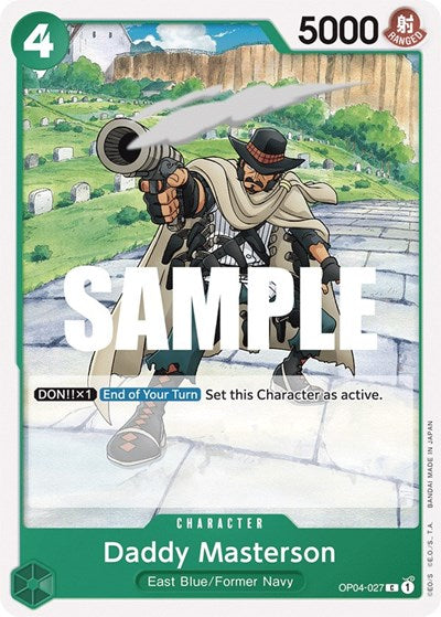 Daddy Masterson - OP04-027 - Common - Kingdoms of Intrigue