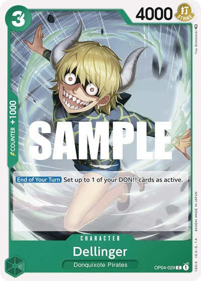 Dellinger - OP04-029 - Common - Kingdoms of Intrigue