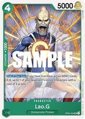 Lao.G - OP04-034 - Uncommon - Kingdoms of Intrigue