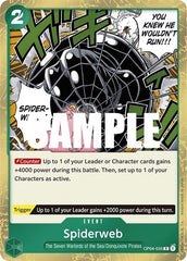 Spiderweb - OP04-035 - Rare - Kingdoms of Intrigue