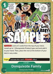 Donquixote Family - OP04-036 - Common - Kingdoms of Intrigue