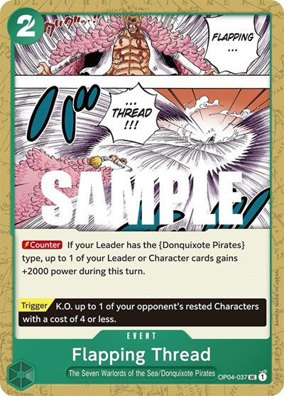 Flapping Thread - OP04-037 - Uncommon - Kingdoms of Intrigue