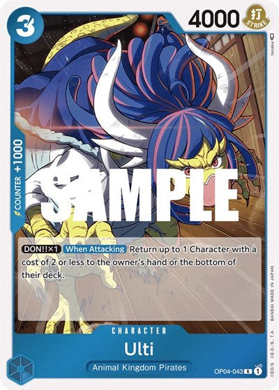 Ulti - OP04-043 - Rare - Kingdoms of Intrigue