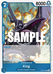 King - OP04-045 - Rare - Kingdoms of Intrigue