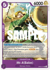 Mr.4 (Babe) - OP04-071 - Uncommon - Kingdoms of Intrigue