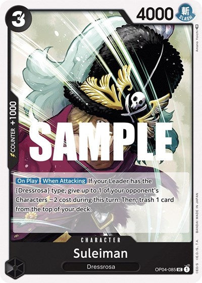 Suleiman - OP04-085 - Uncommon - Kingdoms of Intrigue