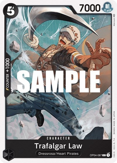 Trafalgar Law - OP04-087 - Common - Kingdoms of Intrigue