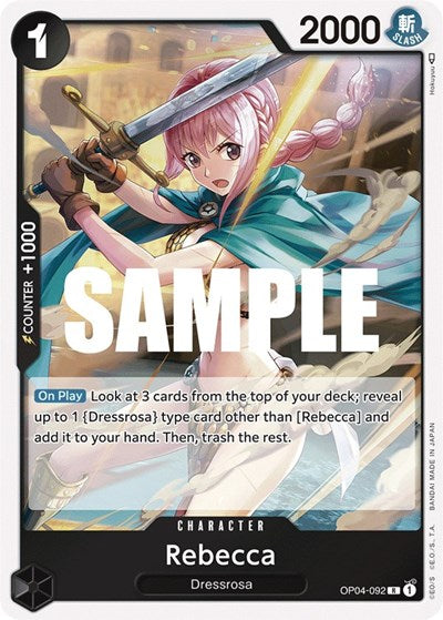 Rebecca - OP04-092 - Rare - Kingdoms of Intrigue
