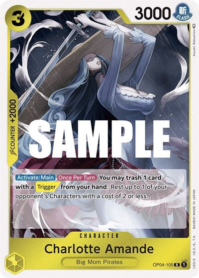 Charlotte Amande - OP04-105 - Rare - Kingdoms of Intrigue