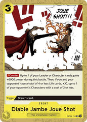 Diable Jambe Joue Shot - OP04-116 - Uncommon - Kingdoms of Intrigue