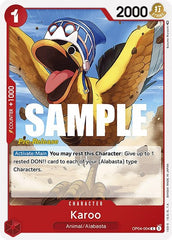 Karoo - OP04-004 - Common - Kingdoms of Intrigue Pre-Release Cards