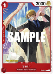 Sanji - OP04-007 - Common - Kingdoms of Intrigue Pre-Release Cards