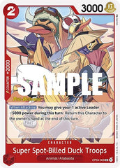 Super Spot-Billed Duck Troops - OP04-009 - Uncommon - Kingdoms of Intrigue Pre-Release Cards