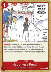 Happiness Punch - OP04-017 - Common - Kingdoms of Intrigue Pre-Release Cards