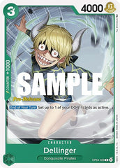 Dellinger - OP04-029 - Common - Kingdoms of Intrigue Pre-Release Cards